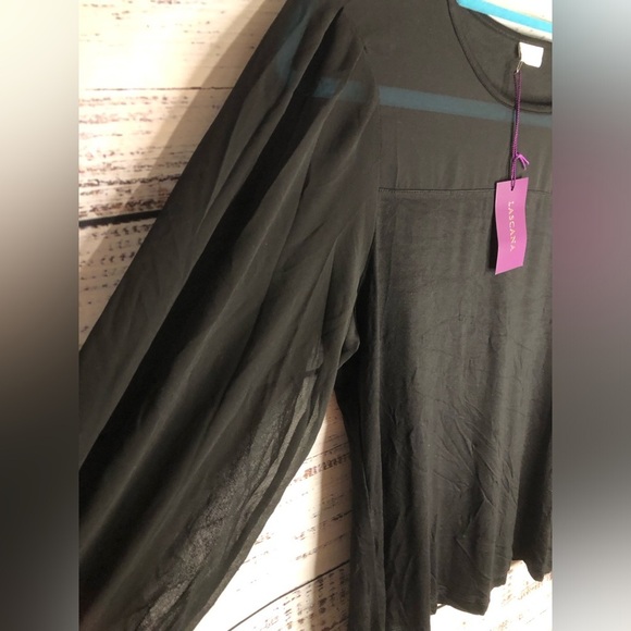 Lascana VENUS NWT Black Women's Top size 4/6 - Picture 6 of 14